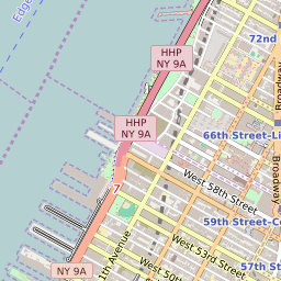 Map Of The Garment District Neighborhood In Manhattan New York April 21