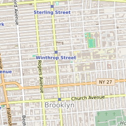 Flatbush New York Map Map Of The Flatbush Neighborhood In Brooklyn, New York - June 2022