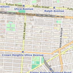 Map of the Brownsville Neighborhood in Brooklyn, New York - January 2023