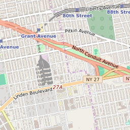 East New York Map Map Of The East New York Neighborhood In Brooklyn, New York - June 2022