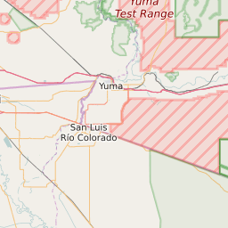 Yuma Az Zip Code Map Map Of All Zip Codes In Yuma County Arizona - Updated August 2022