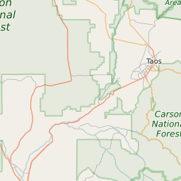 Taos Zip Code Map Map Of All Zip Codes In Taos County New Mexico - Updated June 2022