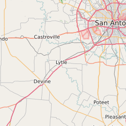 San Antonio Texas Zip Codes Map And