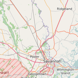 Downtown Savannah Zip Code Map Of All Zip Codes In Savannah, Georgia - Updated June 2022