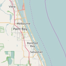 Brevard County Zip Code Map Map Of All Zip Codes In Brevard County Florida - Updated August 2022