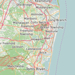 West Long Branch New Jersey ZIP Codes by Average Adjusted Gross Income -  Map and List